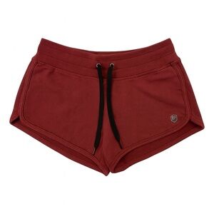 Born Primitive Lounge Lux Shorts Burgundy Maroon Medium Athleisure Loungewear